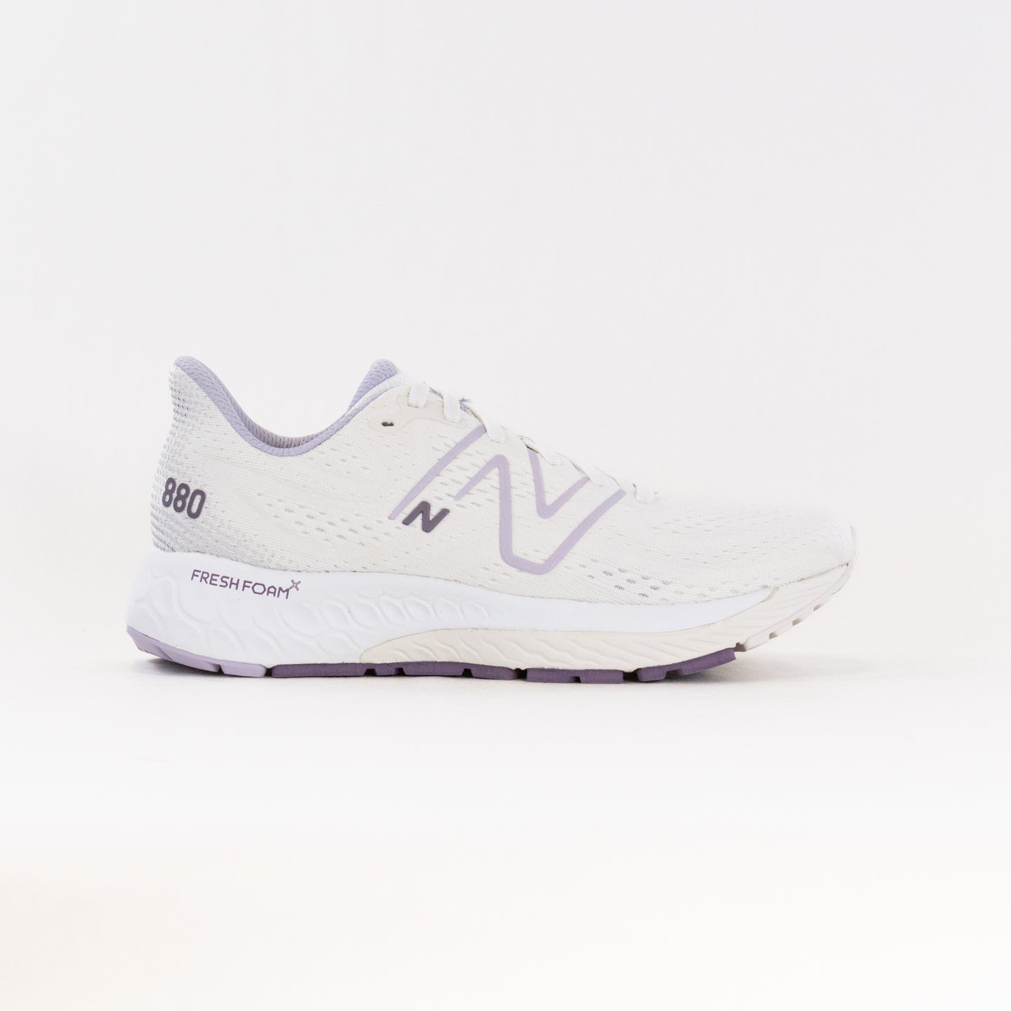 New Women's White Purple New Balance 880v13 Running Shoes