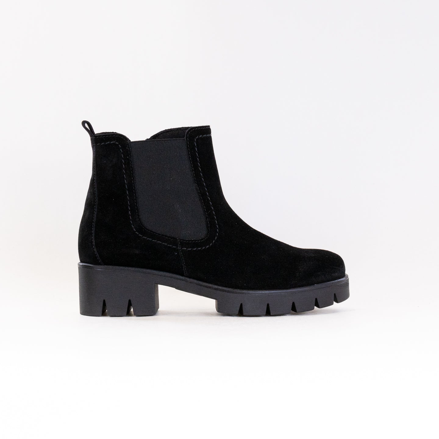 Women's Black Suede Gabor 31.710.17 Stylish Boots