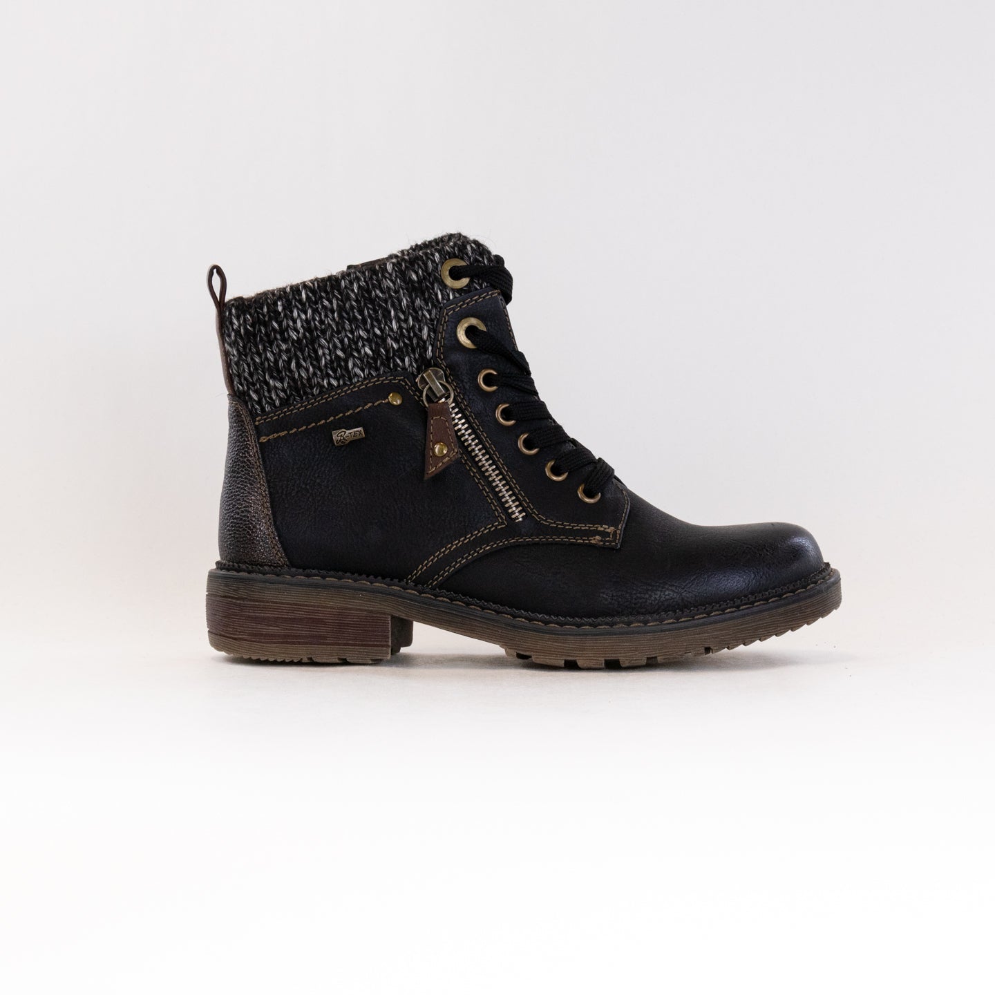 Women's Spring Step Khazera Black Water-Resistant Booties