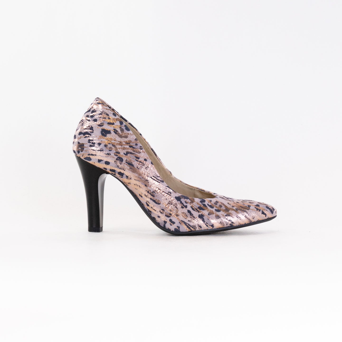 Women's Ara Franziska High - Heel Pumps with Safari - Style Print