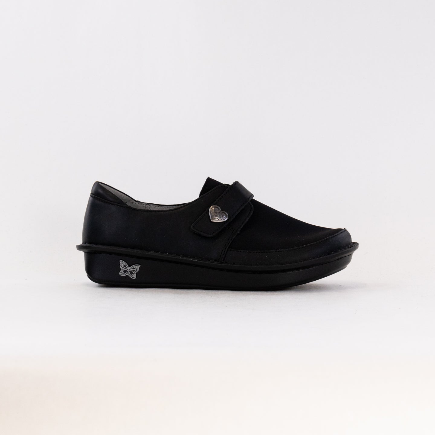 Alegria Women's Brenna Fashionable Shoes in Oiled Black Color