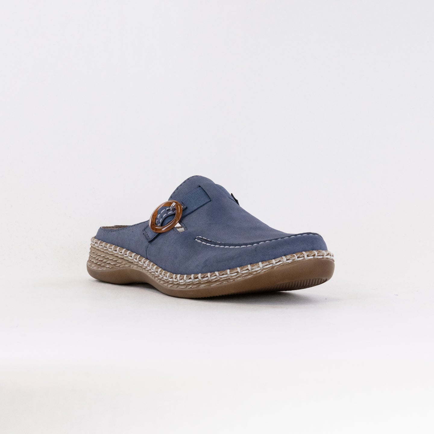 Women's Rieker Daisy Low - Wedge Mule Jeans Shoes