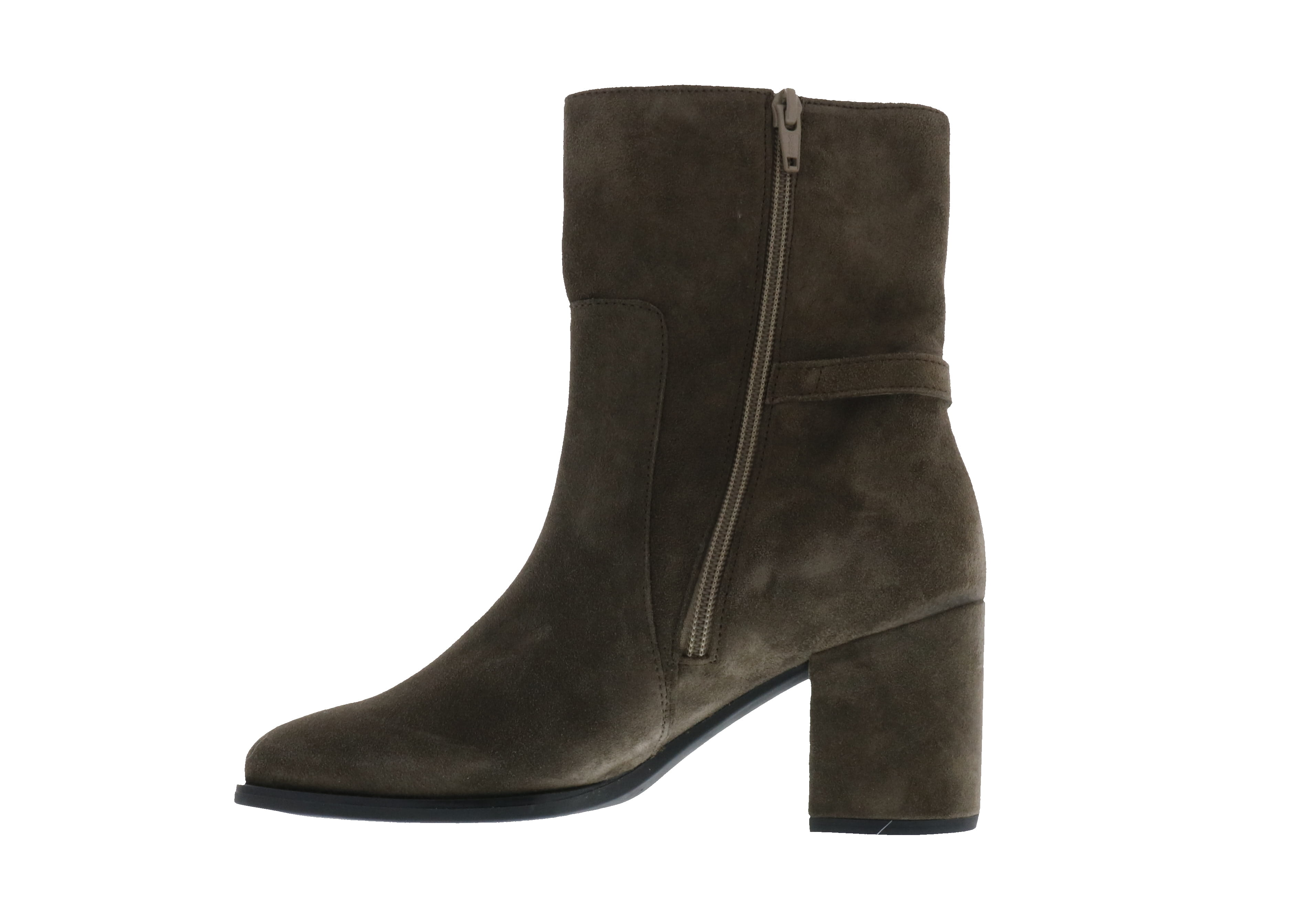 Women's Gabor Mohair 95.621.18 Suede Shoes with Easy Zip