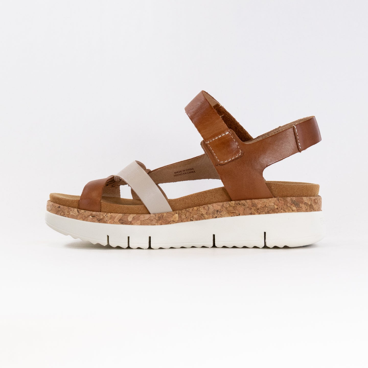 Pikolinos Women's Palma W4N - 0968C1 Sandals in Marfil - Brandy Color