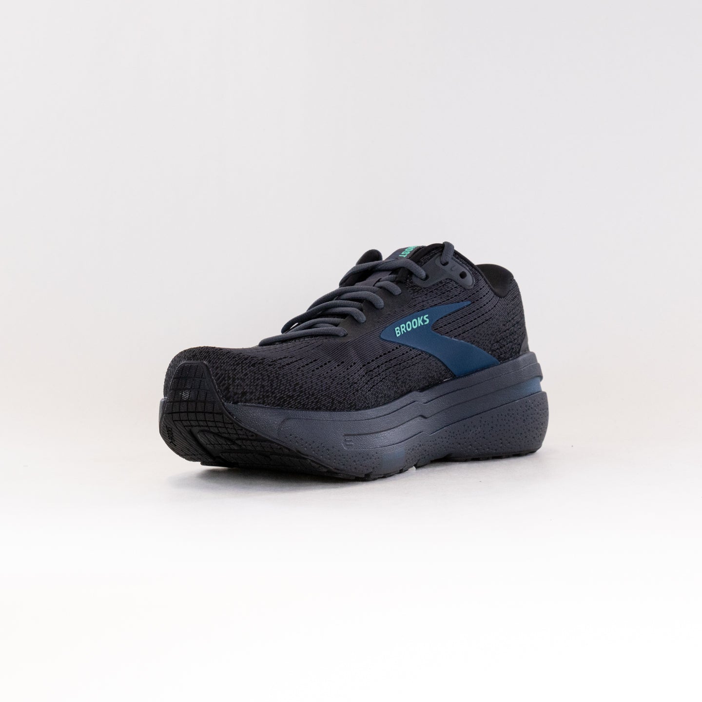Men's Brooks Ghost Max 2 - Ebony, Cockatoo & Blue Sapphire Running Shoes