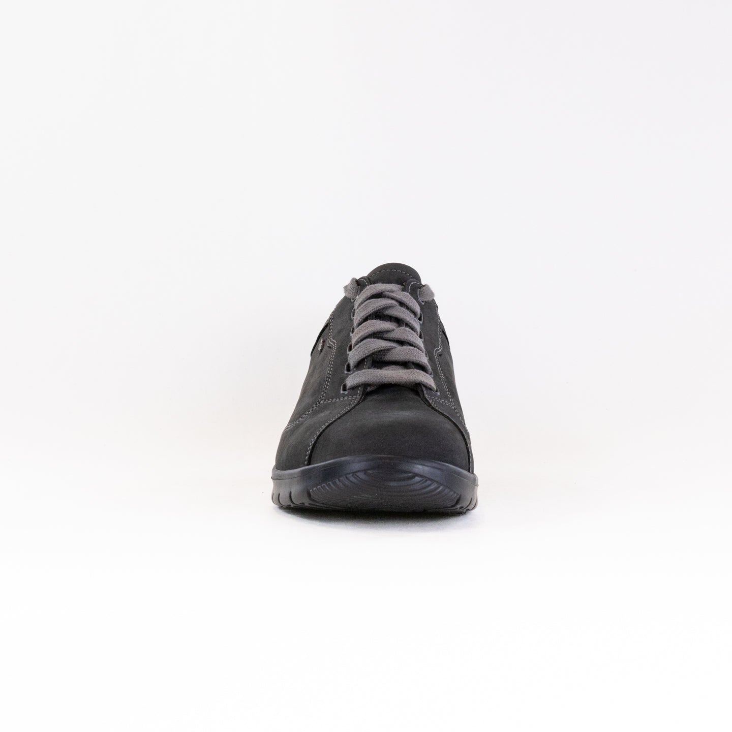 Men's Finn Comfort Chennai Black Leather Lace - Up Shoes