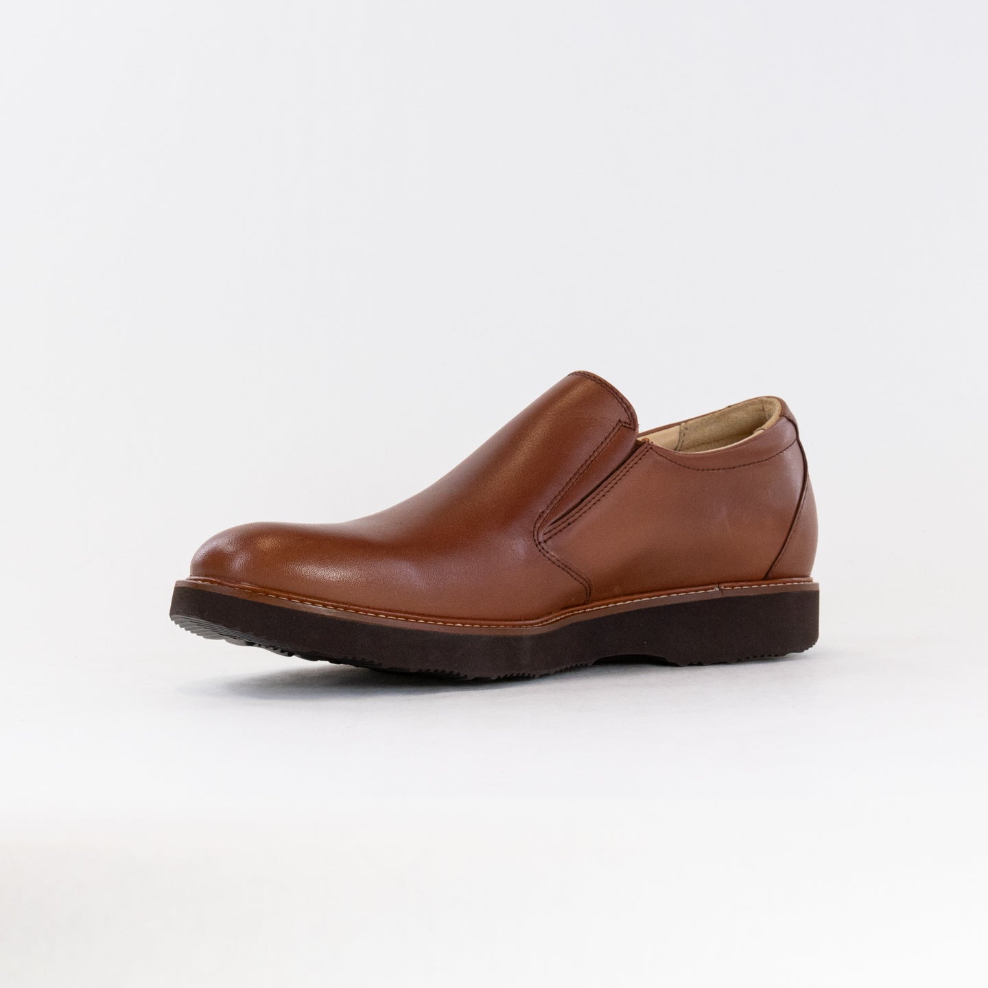 Samuel Hubbard Men's Frequent Traveler Leather Loafers in Whiskey Tan