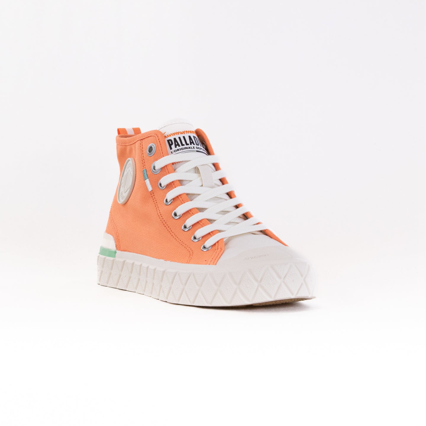 Palladium Women's Organic Palla Ace Chukka Sneaker-Boot in Sunstone Orange Color