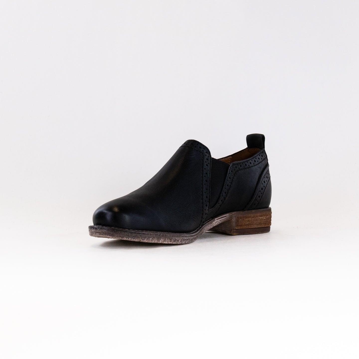 Josef Seibel Women's Black Washed Sienna 43 Comfortable Pull - on Shoes