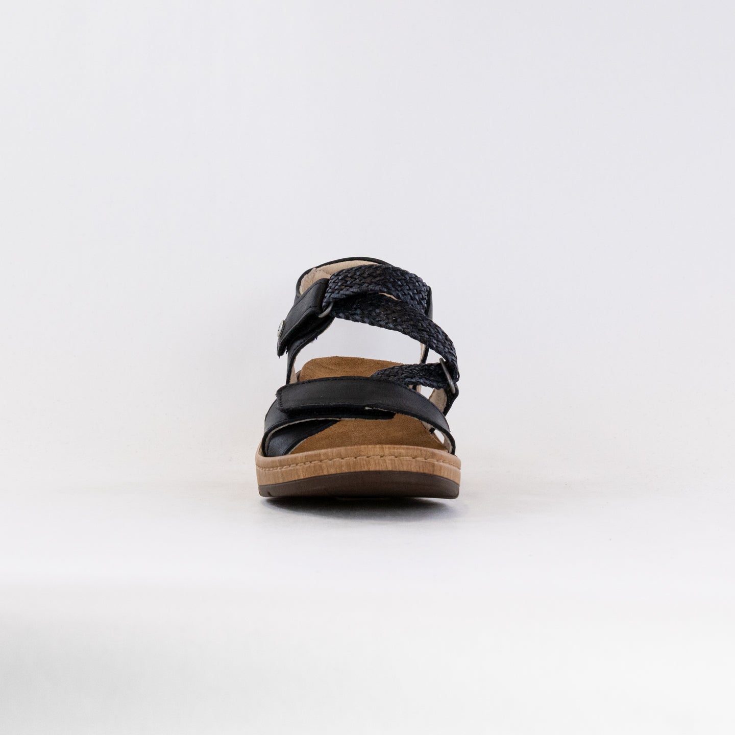 Wolky Women's Elegant Black La Jolla Summer Sandals