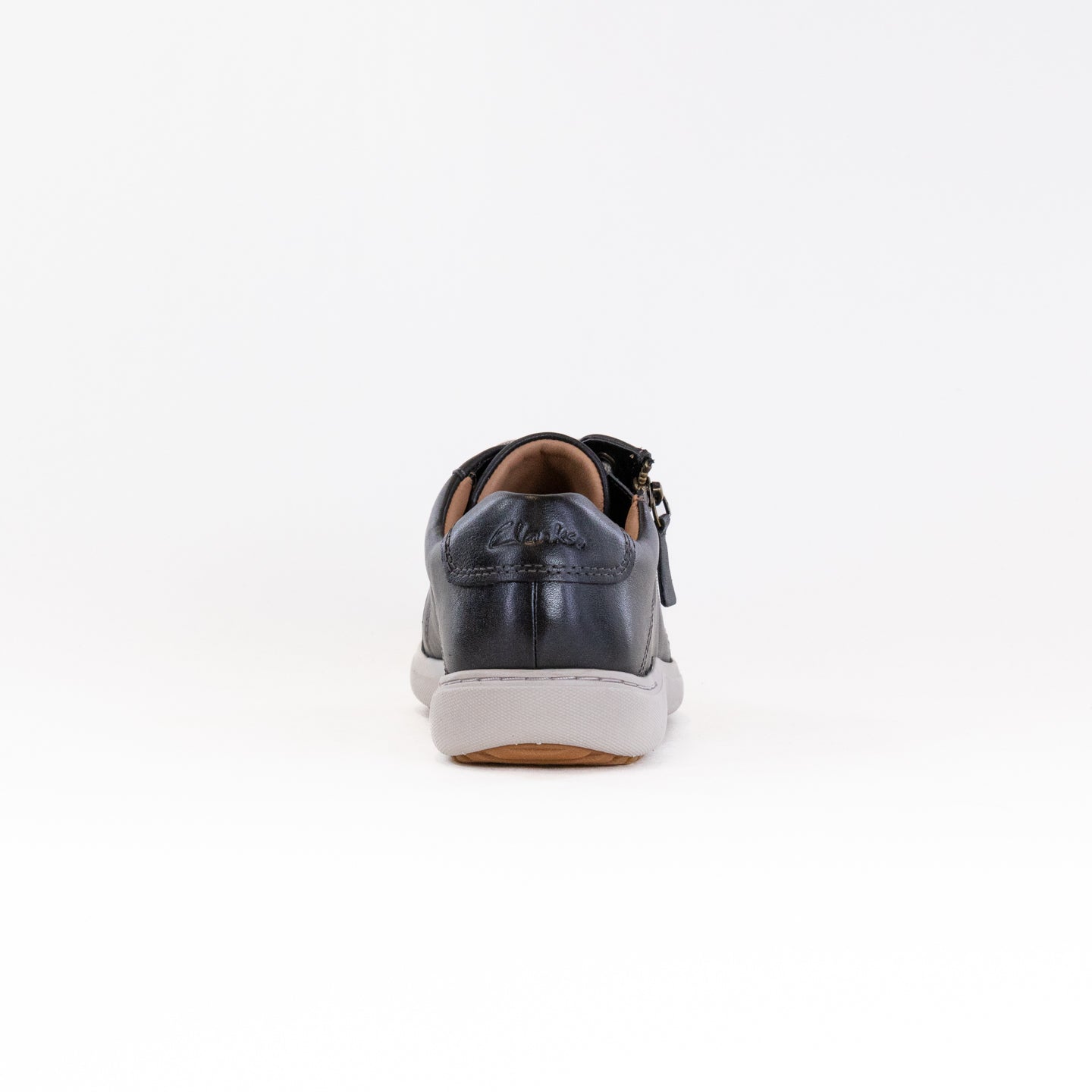 Women's Clarks Nalle Lace - Stylish Black Leather Sneakers