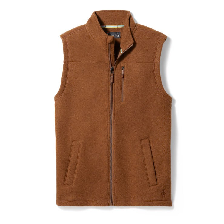 Smartwool Men's Cozy Fleece Vest for Hudson Trail Adventures