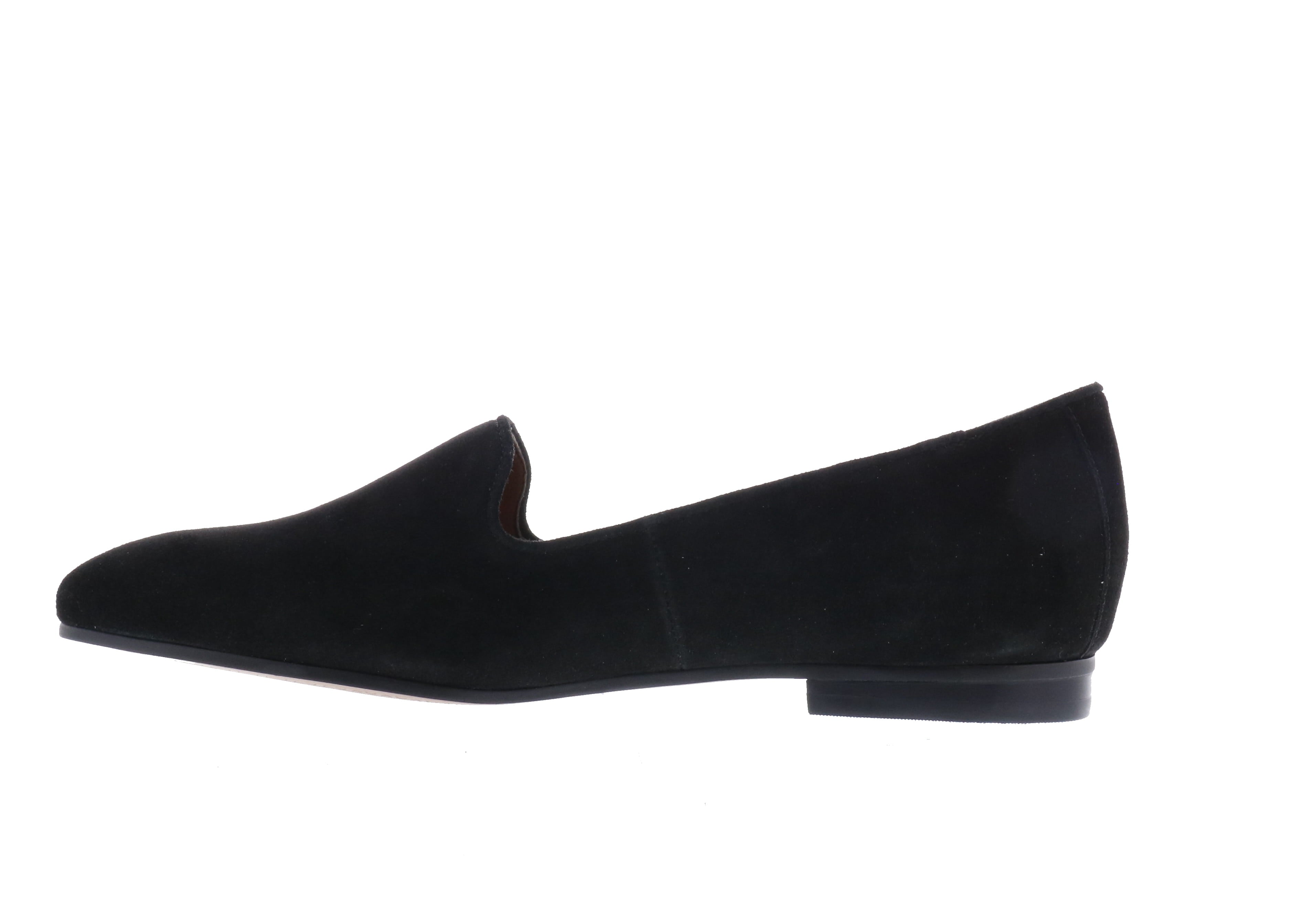 Vionic Women's Willa Black Suede Flat-Style Loafers for All Occasions