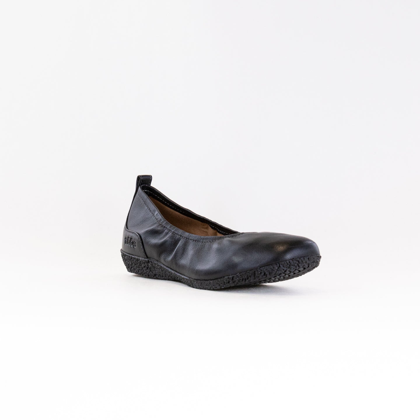 Women's Taos Black Chit Chat Stylish Skimmer Flats