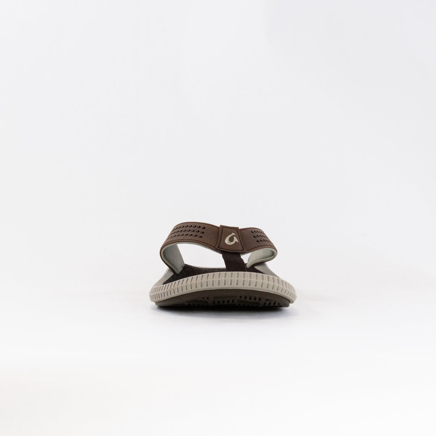 Olukai Men's Ulele Sandals in Dark Wood Color