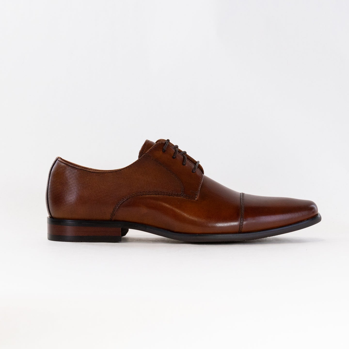 Florsheim Men's Postino Cap Toe Oxford Dress Shoes in Cognac Color