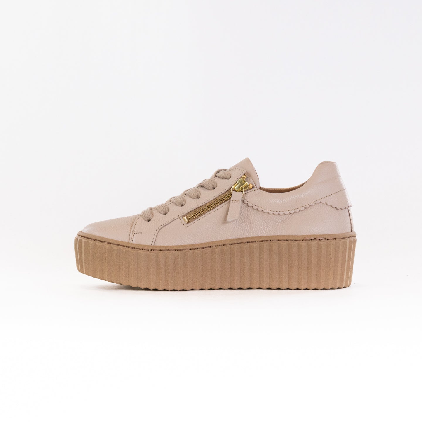 Gabor Women's Sand Leather Casual Sneakers - Model 53.200.22