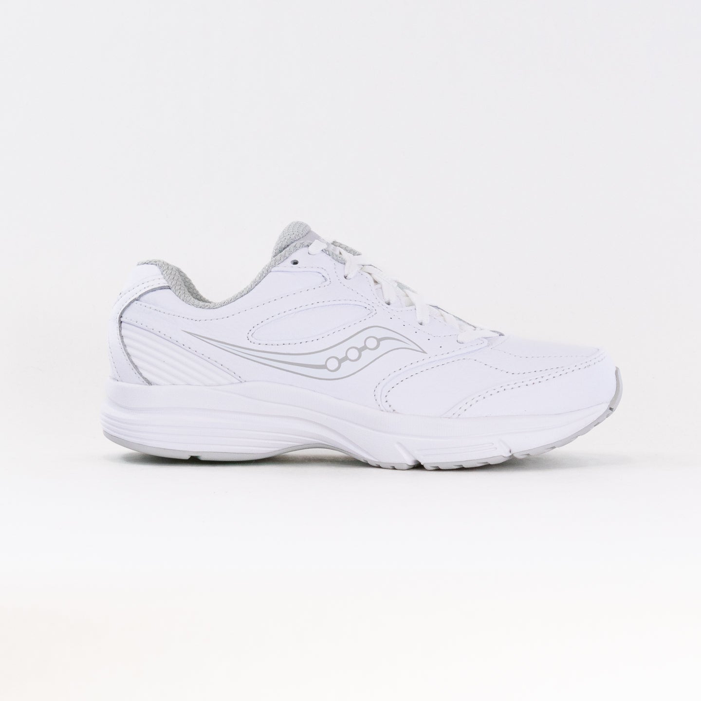 Saucony Women's Narrow Integrity Walker V3 in White - All - Day Comfort
