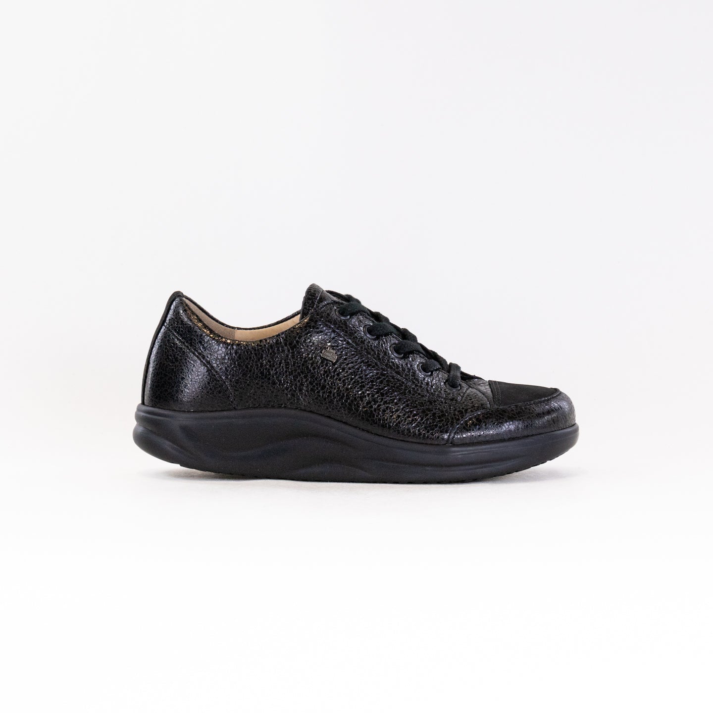 Finn Comfort Women's Ikebukuro Leather Lace - Up Shoes in Black