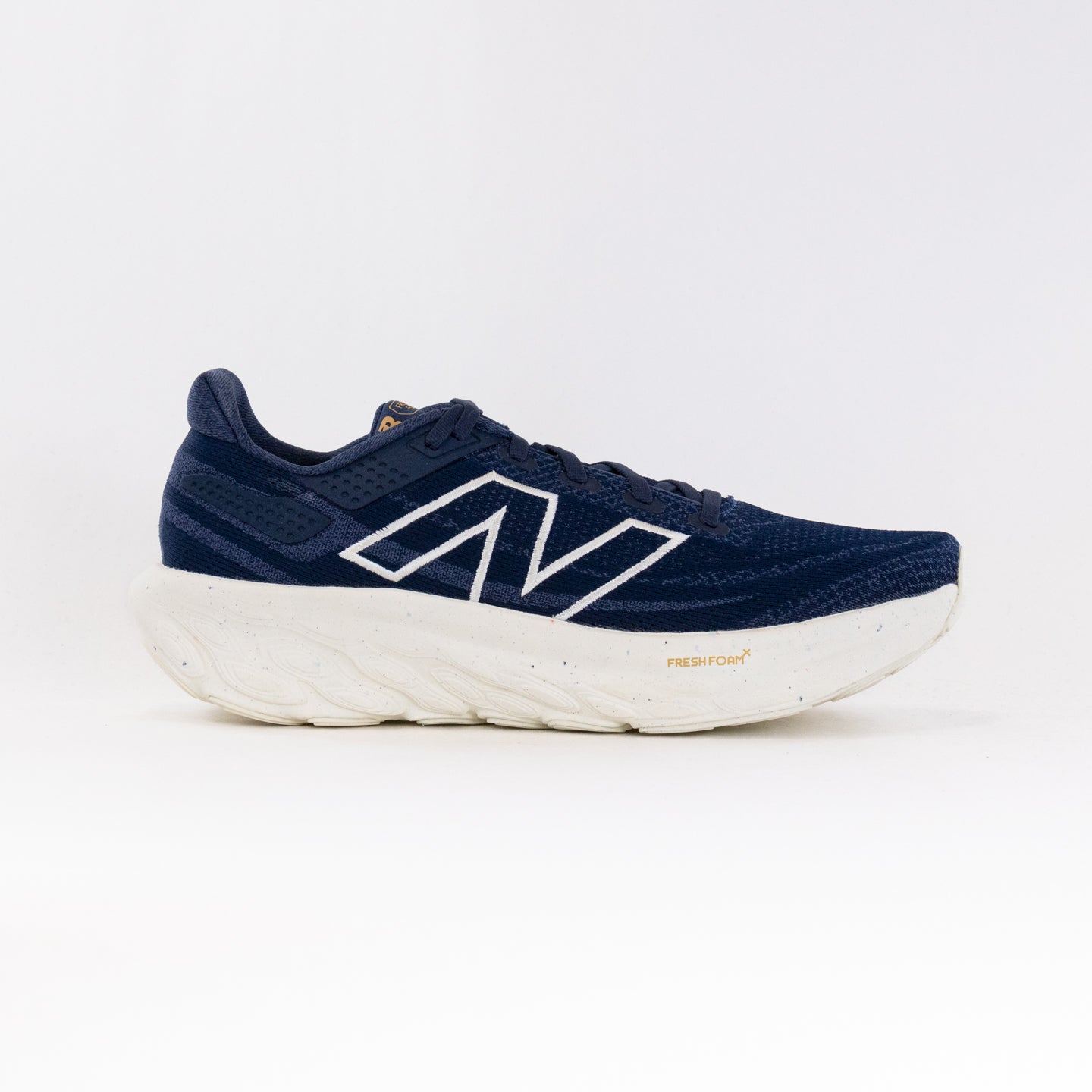 Men's New Balance 1080V13 Running Shoes - Navy/Vintage Indigo/Sea Salt Colorway