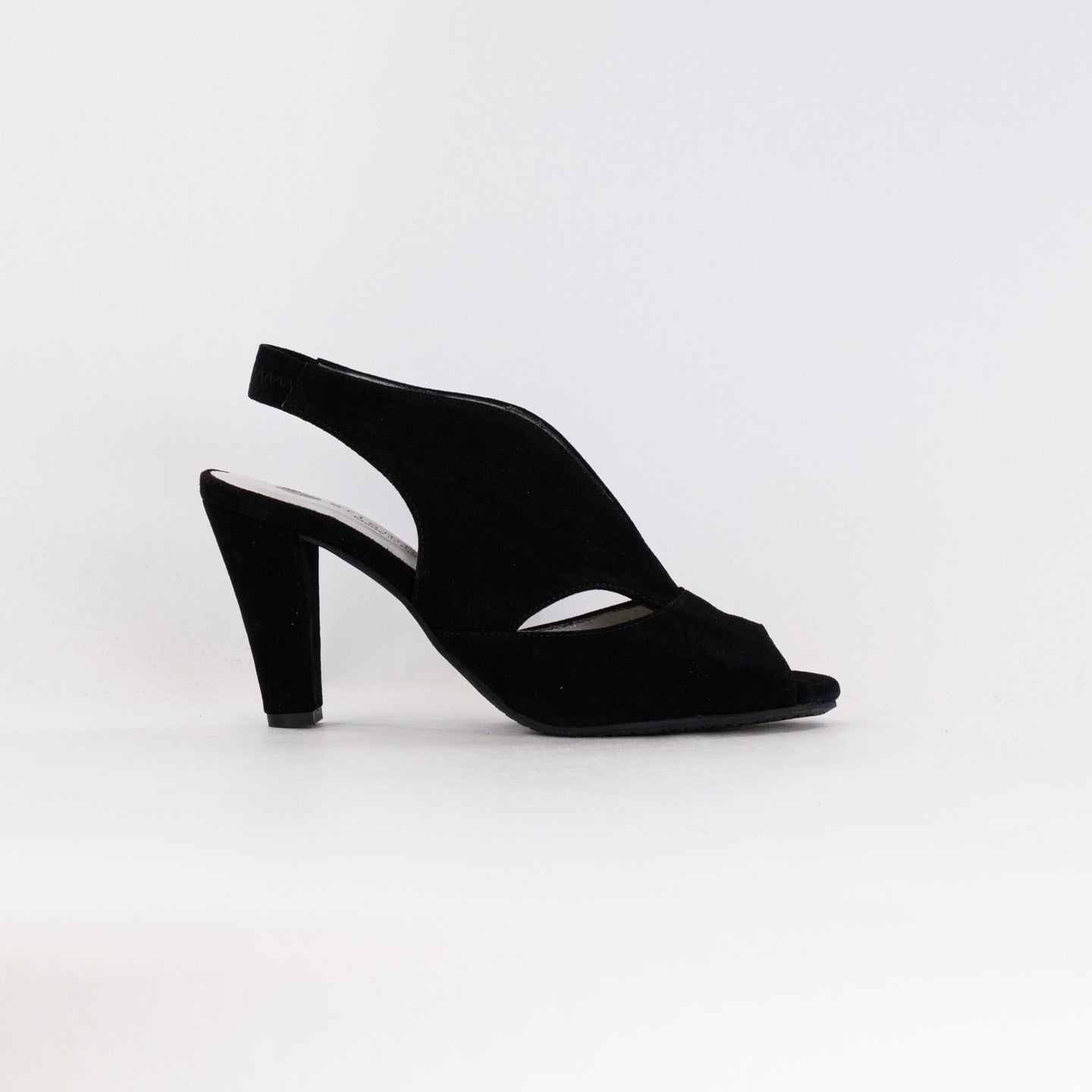 Women's Eric Michael Peru Black Soft Suede High - Heel Shoes