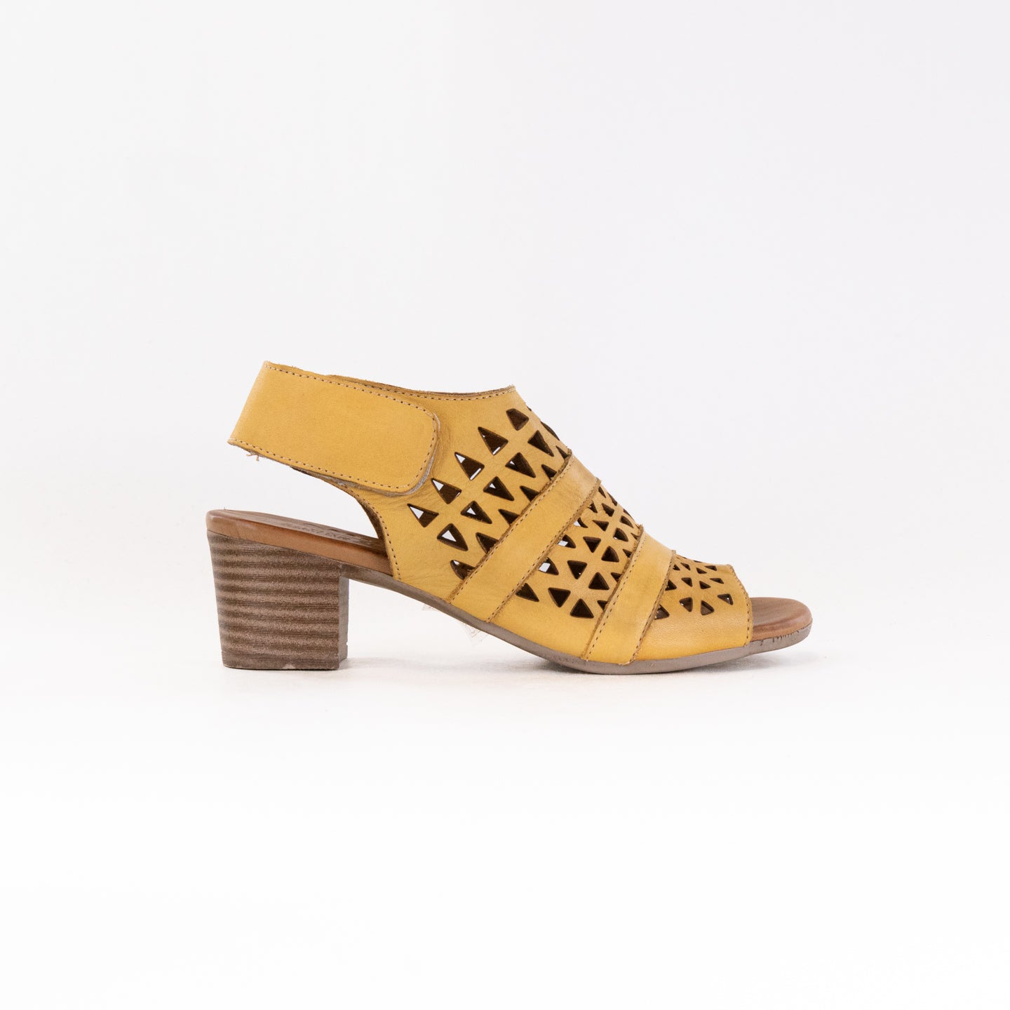 Stylish Yellow Women's Spring Step Dorotha Sandals