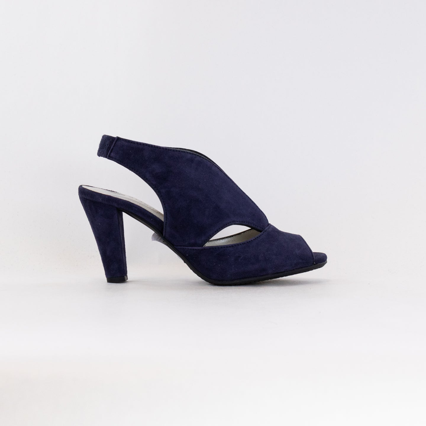 Eric Michael Women's Navy Suede Portugal-made High Heel Shoes - Peru Model