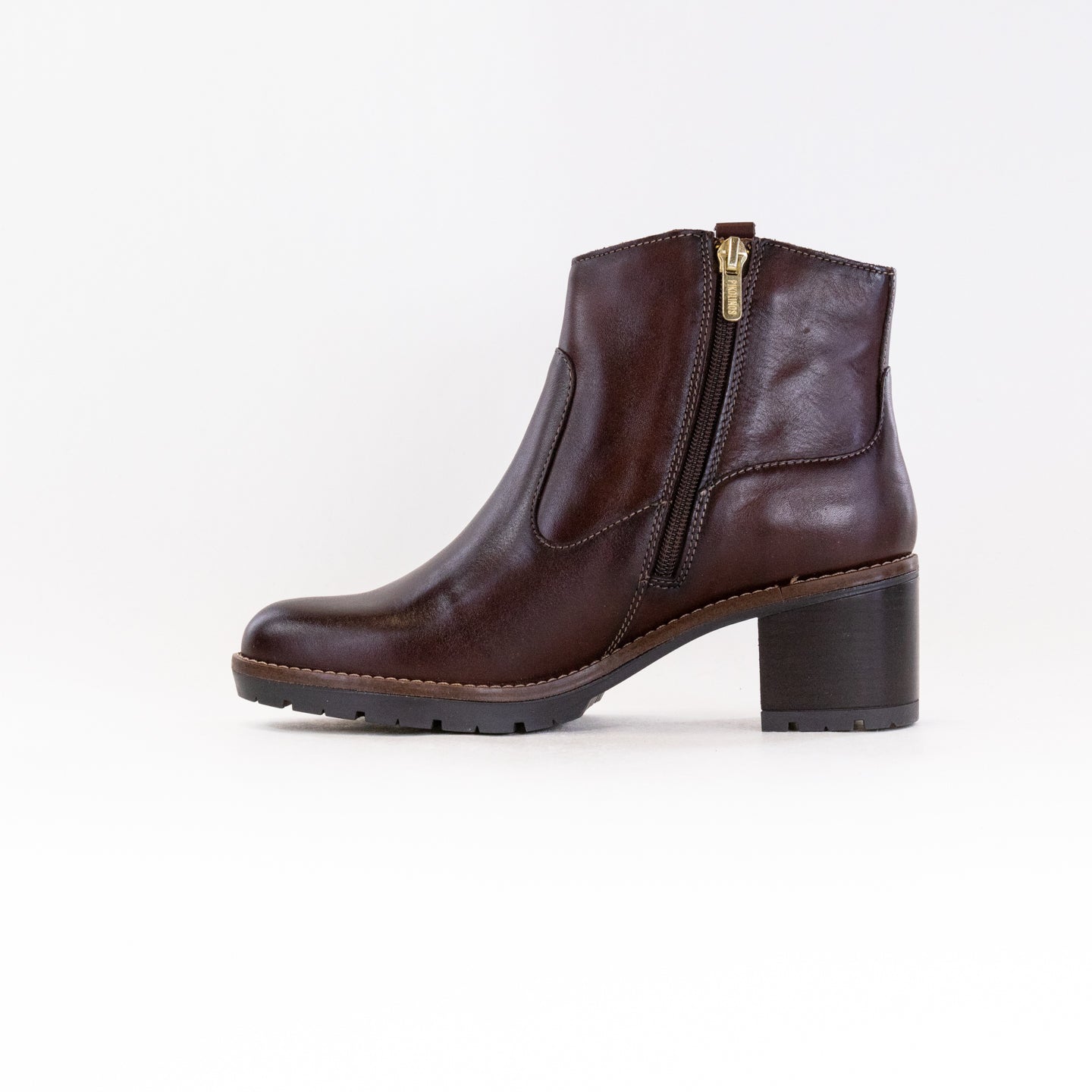 Pikolinos Women's Casual Ankle Boots - LLANES W7H - 8817 in Mahogany Color