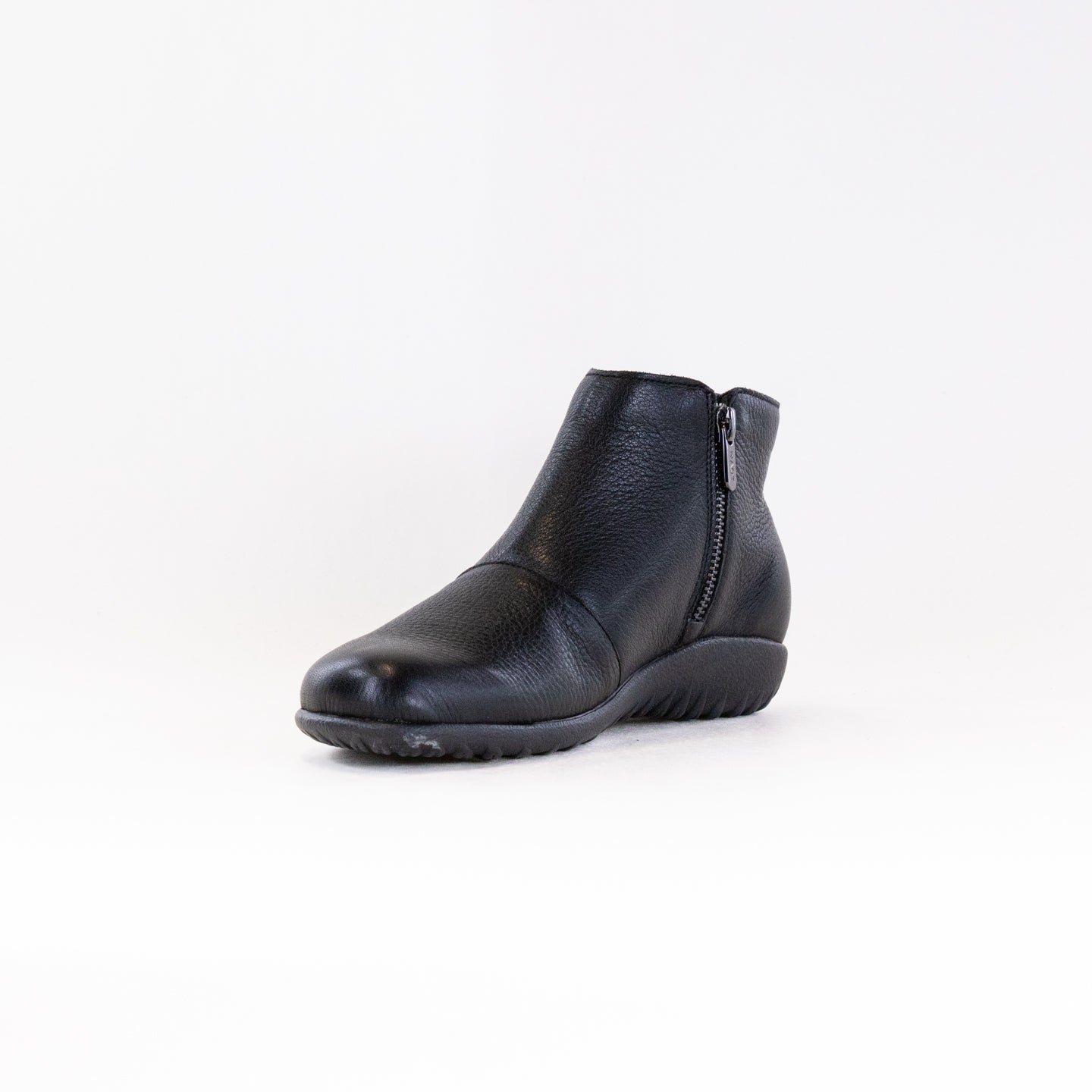 Naot Women's Black Wanaka Stylish Booties with Double Zippers