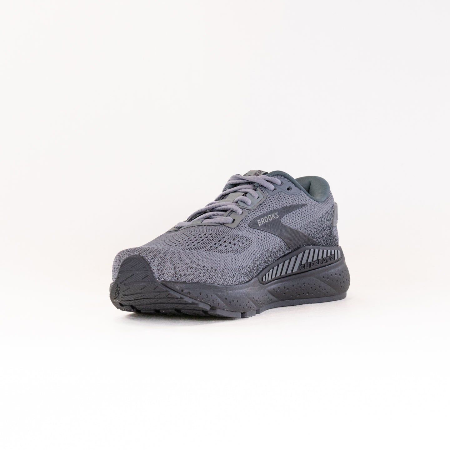 Brooks Men's Beast GTS 24 Running Shoes in Primer Grey and Ebony Colorway
