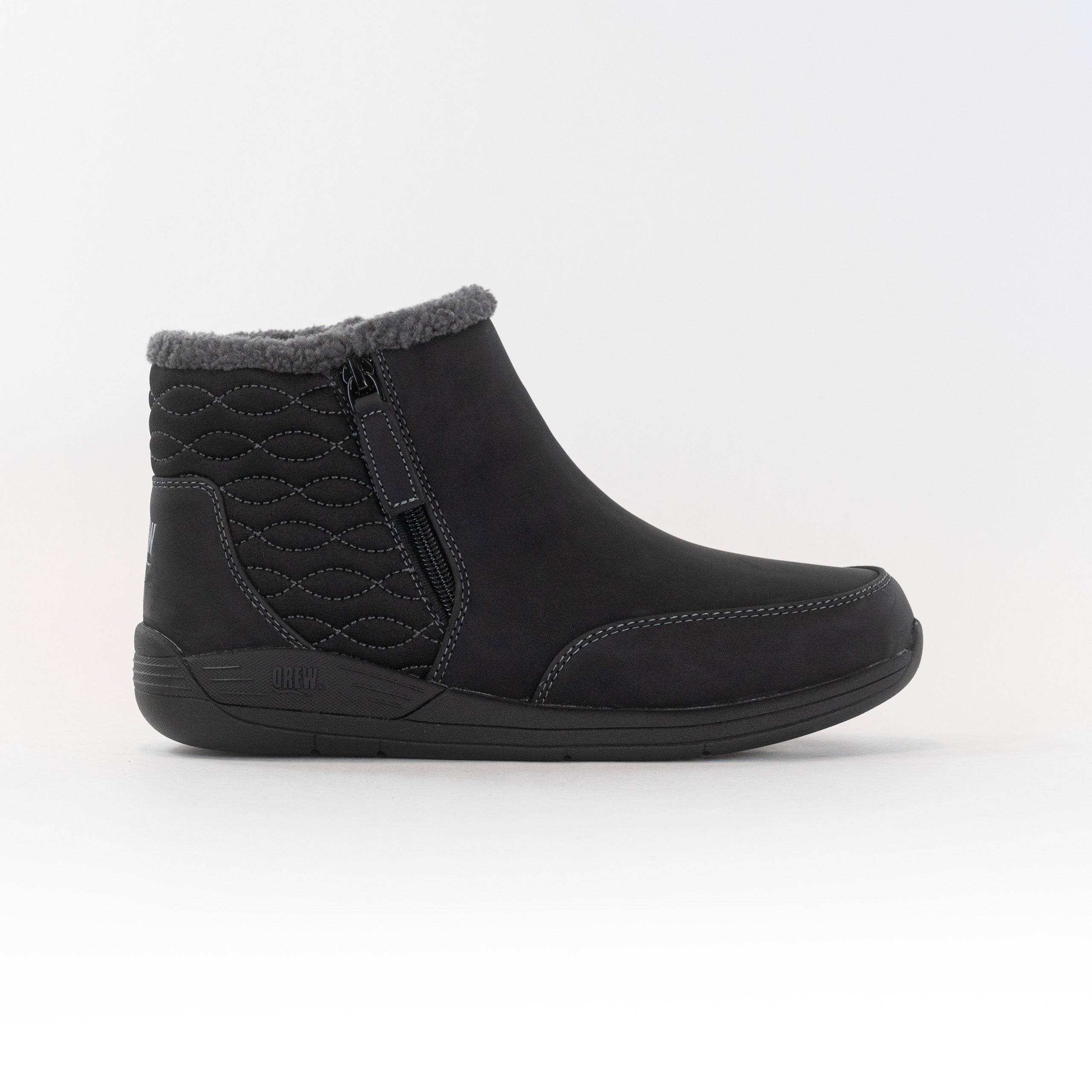 Women's Black Combo Drew Tabby Booties - Stylish and Comfortable Footwear