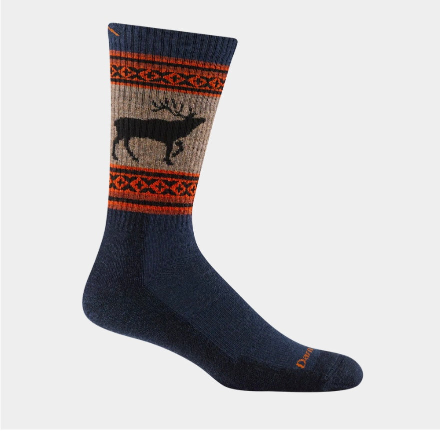 Darn Tough Men's Midweight Eclipse VanGrizzle Boot Hiking Socks - Ideal for Outdoor Adventures