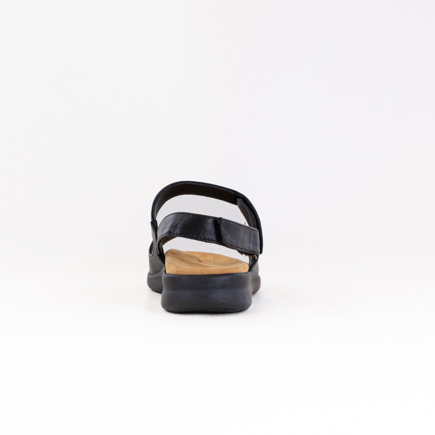 Ziera Women's Benji Sandals - Stylish Black with Black Sole