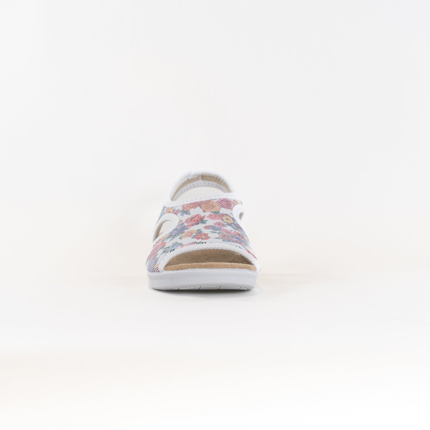 Women's Spring Step Nyaman Sandals in White Multi - Lightweight & Comfortable