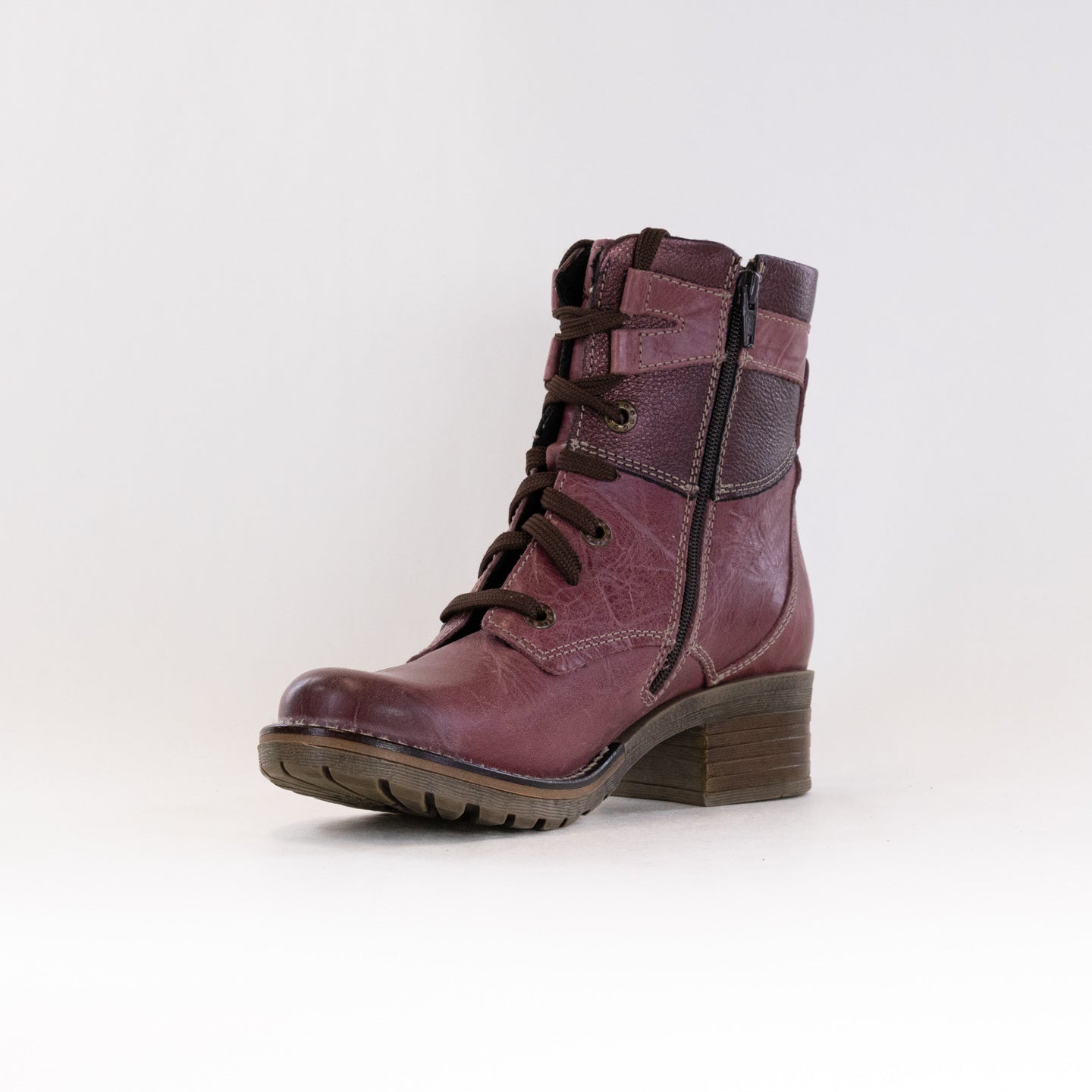 Violet Metallic Women's Dromedaris Kara Metallic Stylish Boots