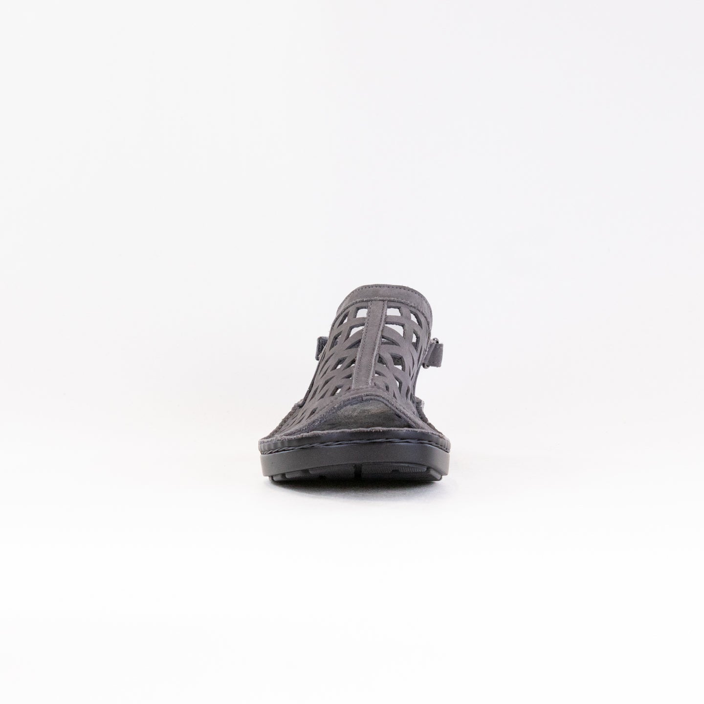 Naot Women's Amadora Sandals in Gray Smoke Nubuck Leather