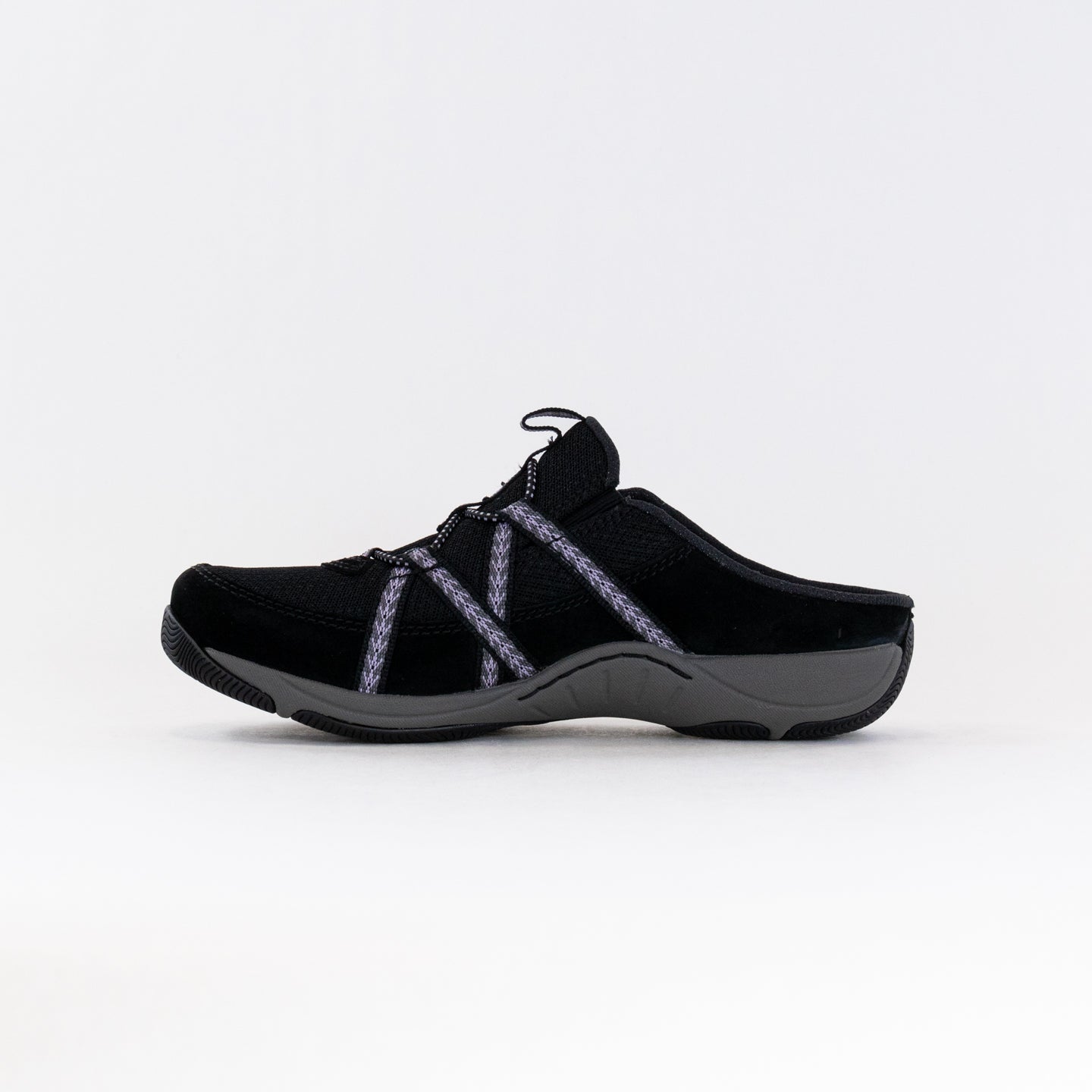 Dansko Women's Black Suede Hayleigh Lightweight Open - Back Sneakers