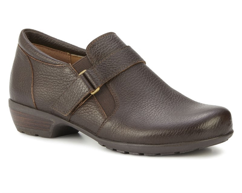 Ros Hommerson Women's Eliot Loafers in Rich Brown Color