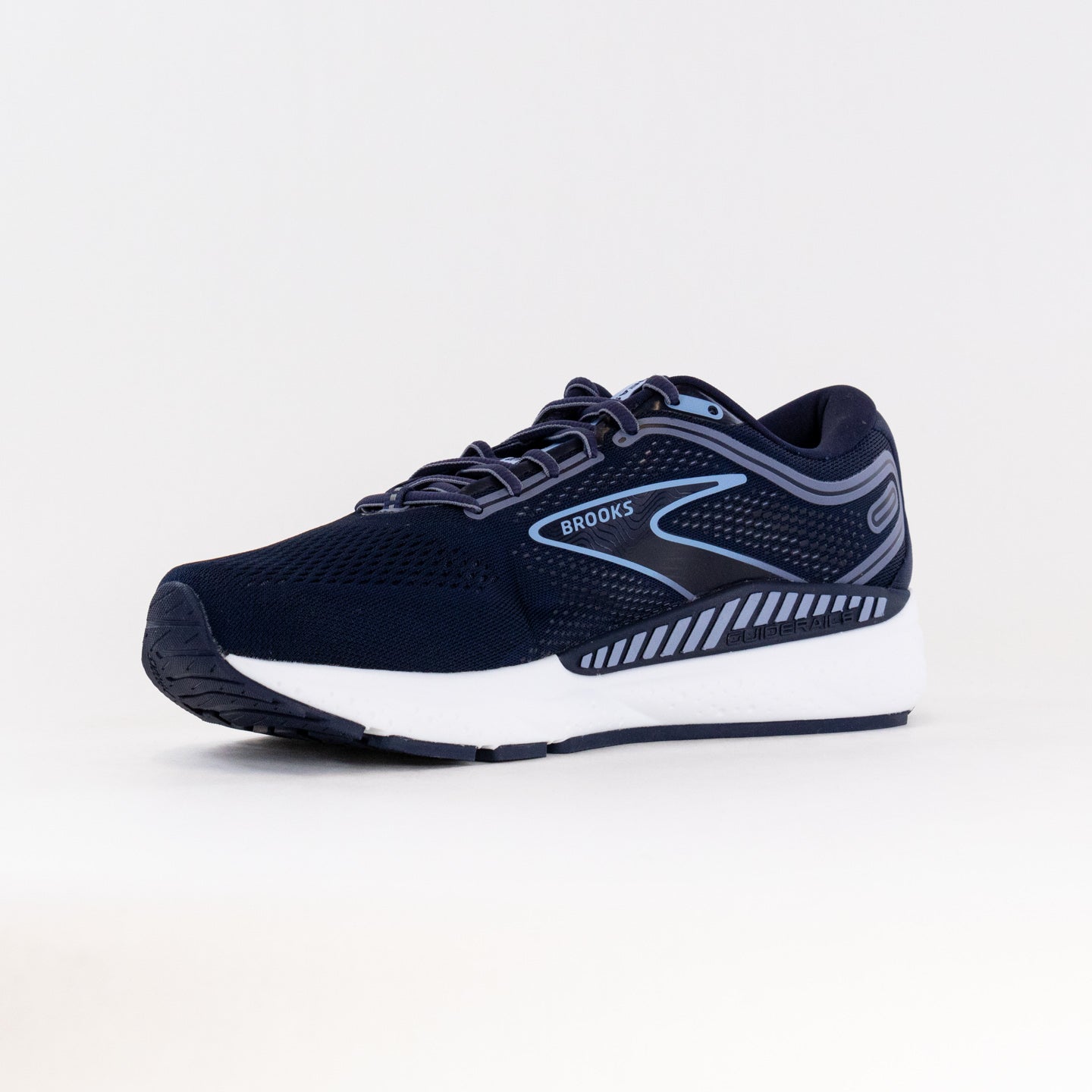 Men's Brooks Beast GTS 23 Running Shoes in Peacoat/Blue/White