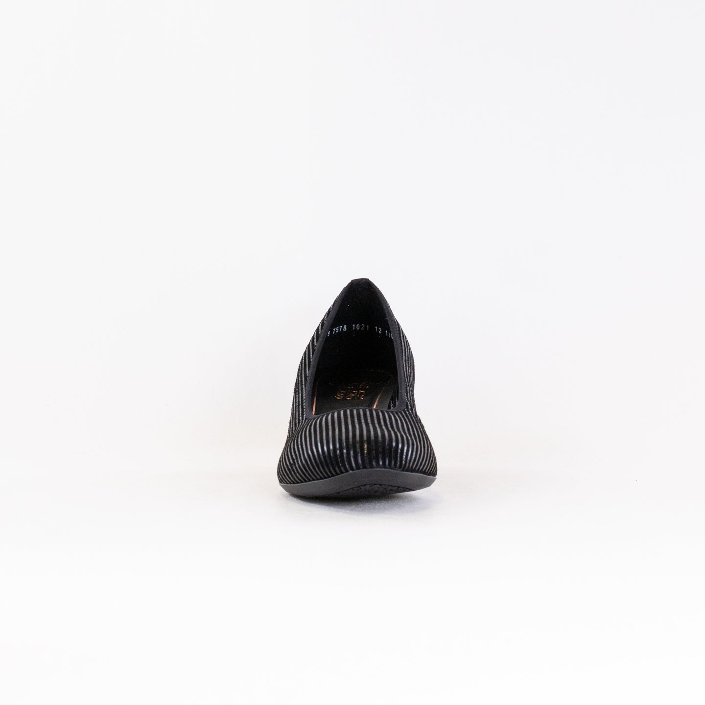 Women's Ara Kendall Black Metallic Comfortable Pumps