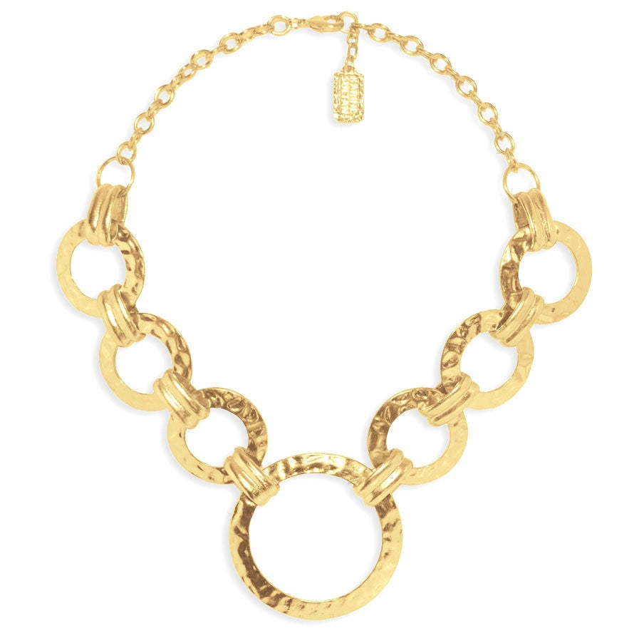 Stylish Circular Link Collar Necklace for Fashion - Forward Individuals
