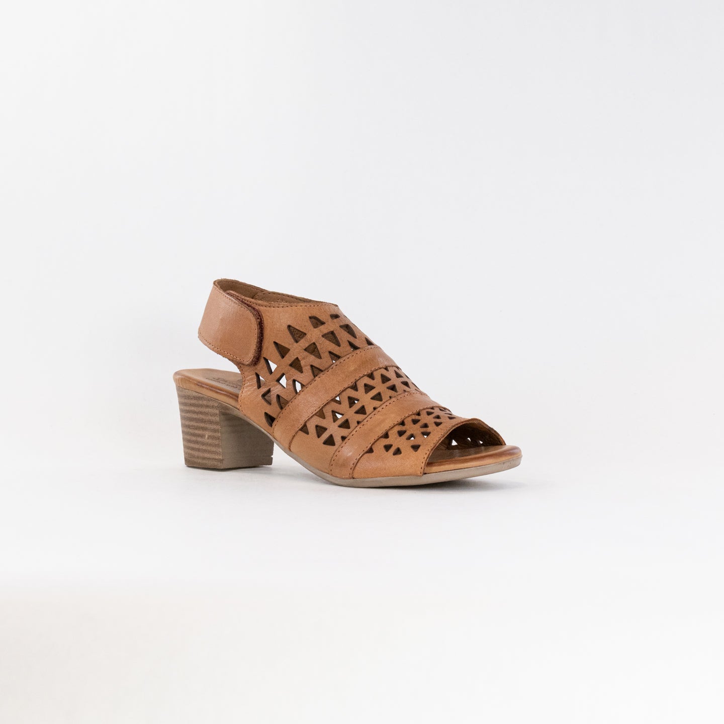 Spring Step Women's Dorotha Brown Leather Sandals - Ideal for Dinner, Dancing and Drinks