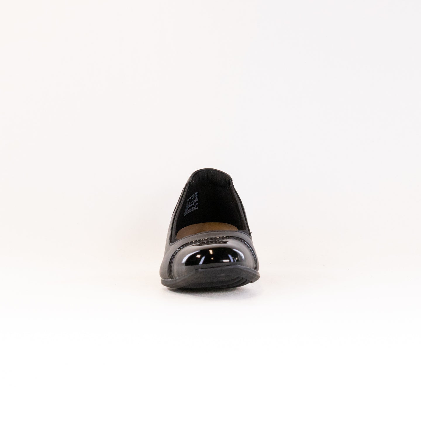 Clarks Women's Krystine May Classic Black Leather Pumps