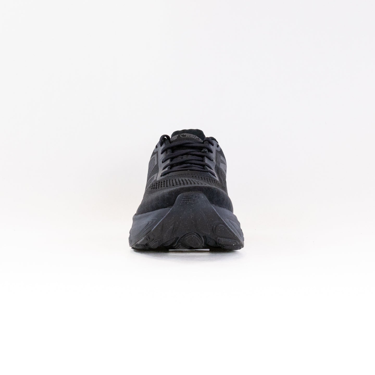 New Balance Women's Running Shoes - 1080V14 Model in Black with Black Metallic and Phantom Color Scheme