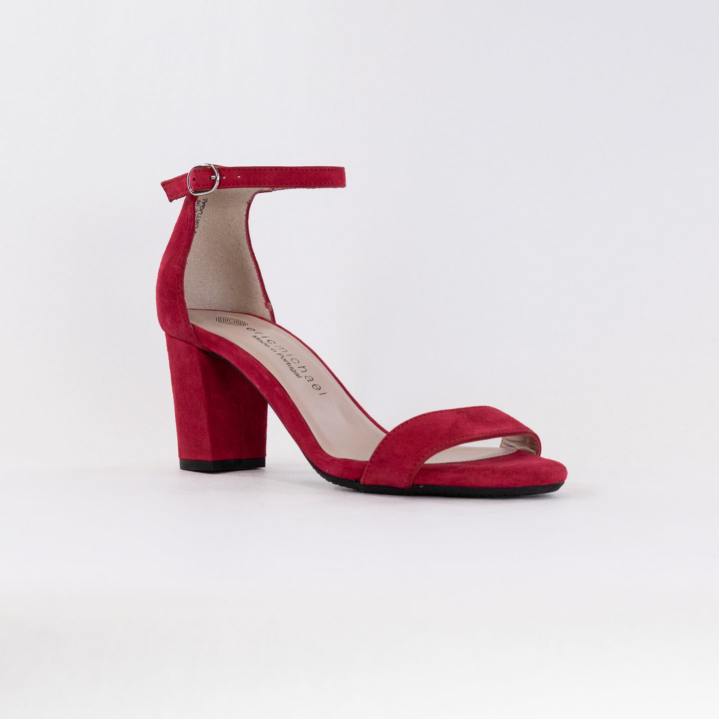 Eric Michael Women's Red Suede Rialto Pumps for Formal Occasions