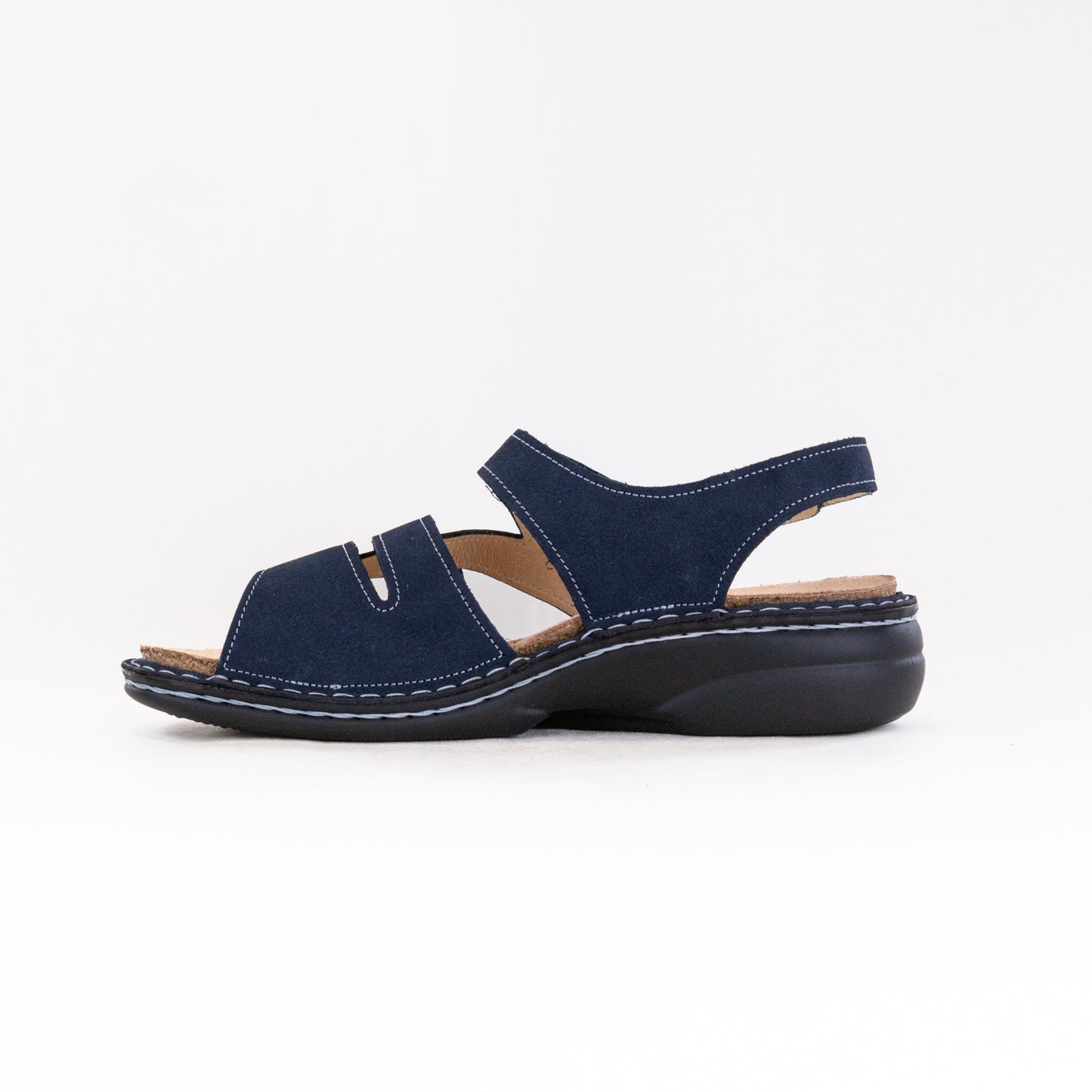 Finn Comfort Women's Gomera - S Lake Premium Leather Adjustable Straps Sandals