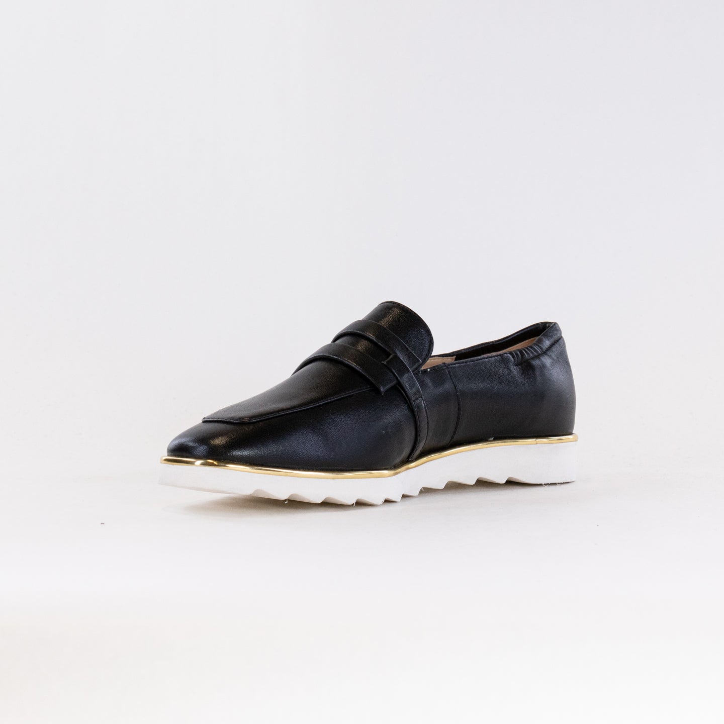 Women's Stylish Black Leather Ara Laura Loafers for Ultimate Comfort and Fashion