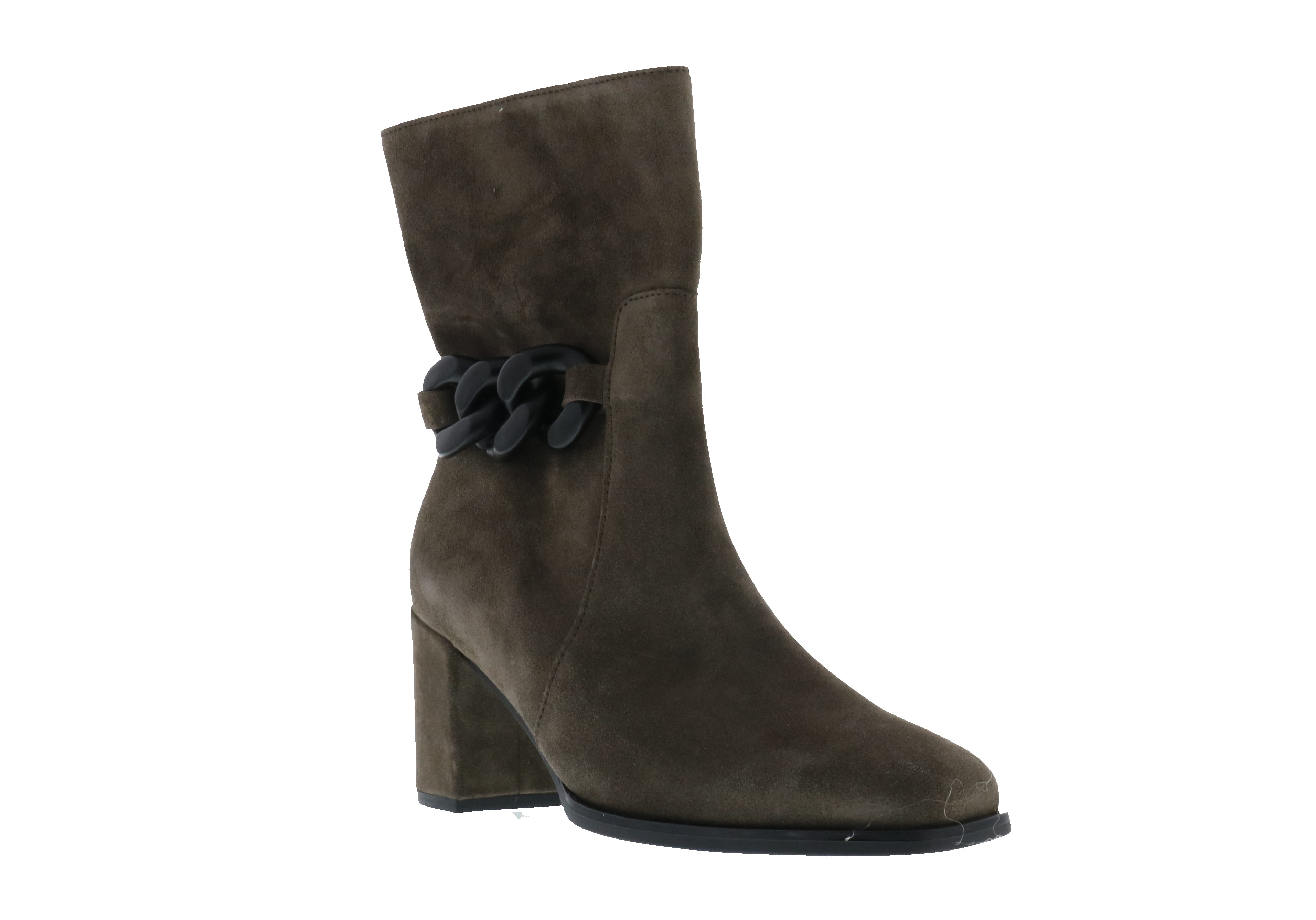 Women's Gabor Mohair 95.621.18 Suede Shoes with Easy Zip