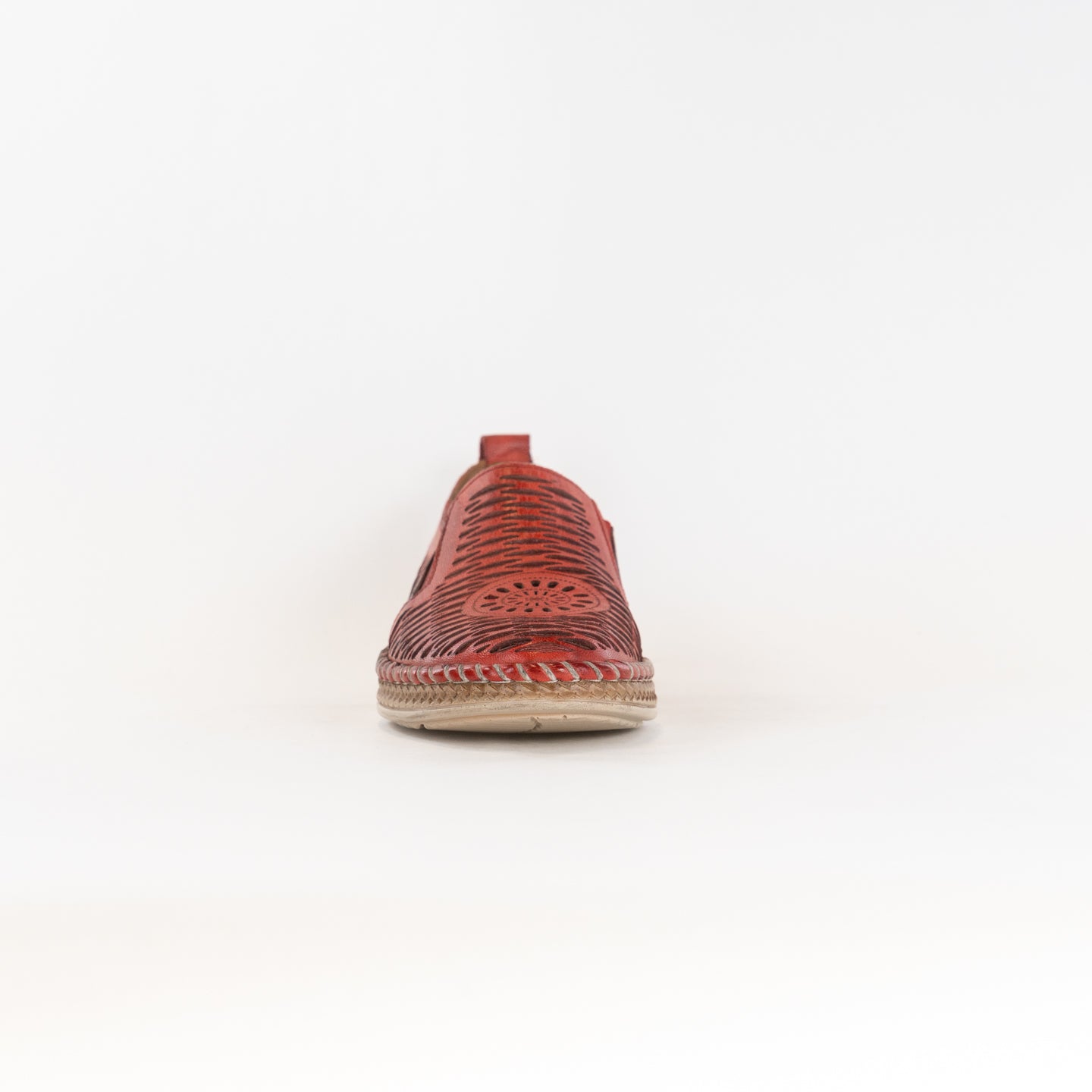 Spring Step Women's Newday Casual Slip-on Shoes in Stunning Red