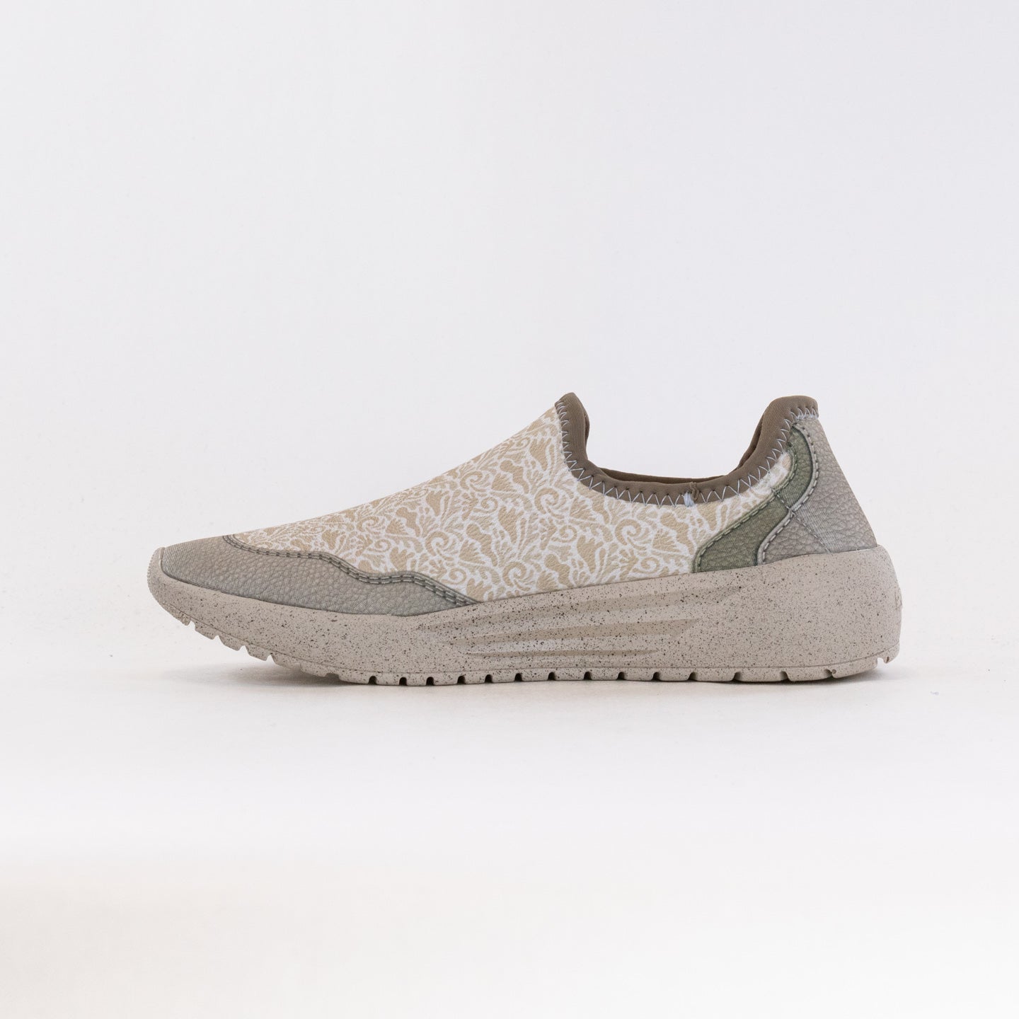 PSUDO Azure Women's Light Sand Colored Sports Lifestyle Sneakers